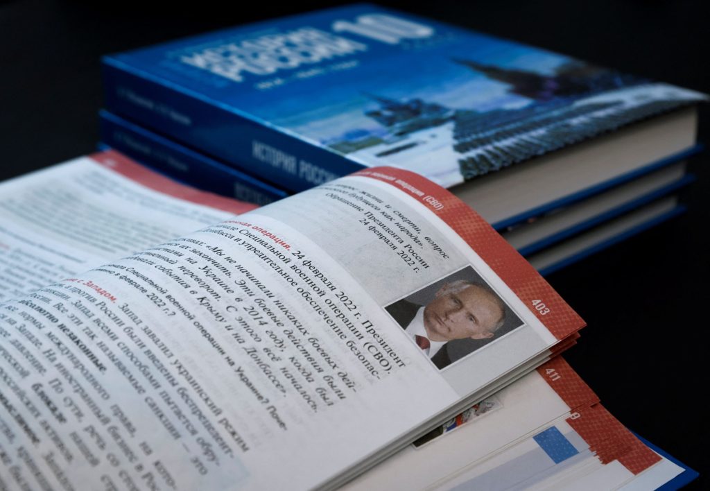 Putin weaponizes history with new textbook justifying Ukraine invasion