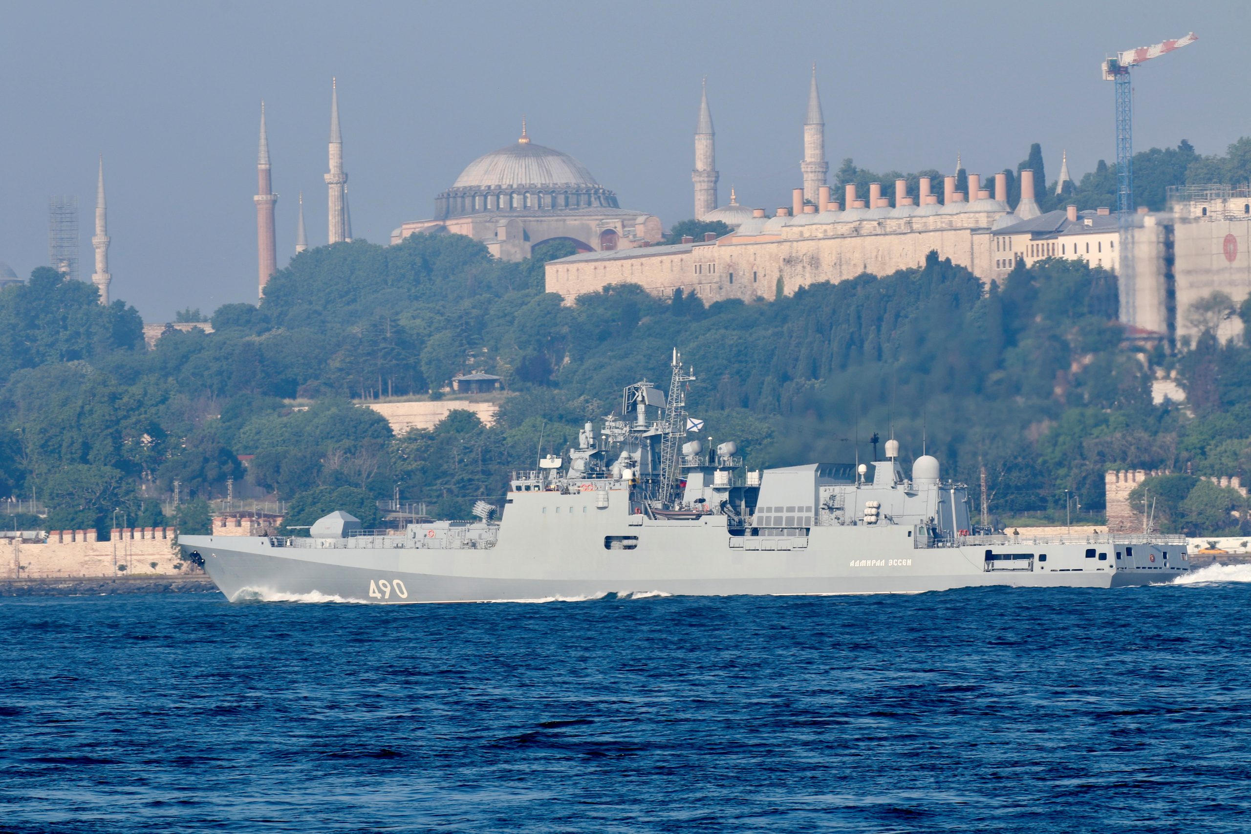 Russian War Report: Russia deploys revamped cruise missile warship ...