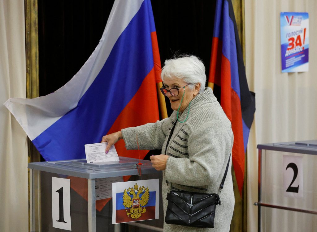 Russia seeks to legitimize occupation of Ukraine with sham elections