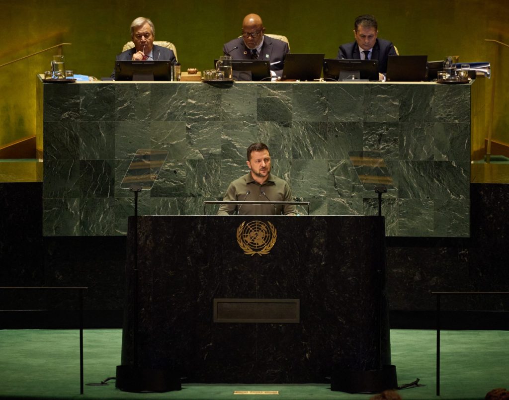 Zelenskyy tells United Nations: Russia is committing genocide in Ukraine
