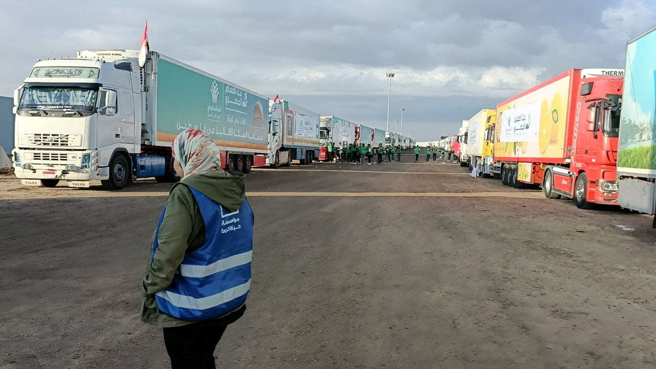 Humanitarian aid cannot be weaponized. Gazans are depending on it