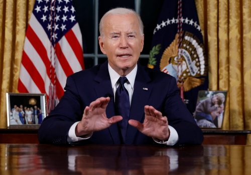 Biden speaks to the nation