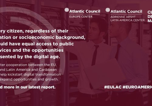 Every citizen, regardless of their location or socioeconomic background, should have equal access to public services and the opportunities presented by the digital age. Greater cooperation between the EU, US, and Latin America and Caribbean can help kickstart digital transformation and expand opportunities and growth.