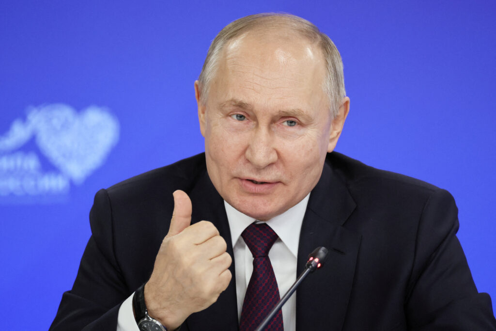 Confident Putin boasts of Russian “conquests” in Ukraine