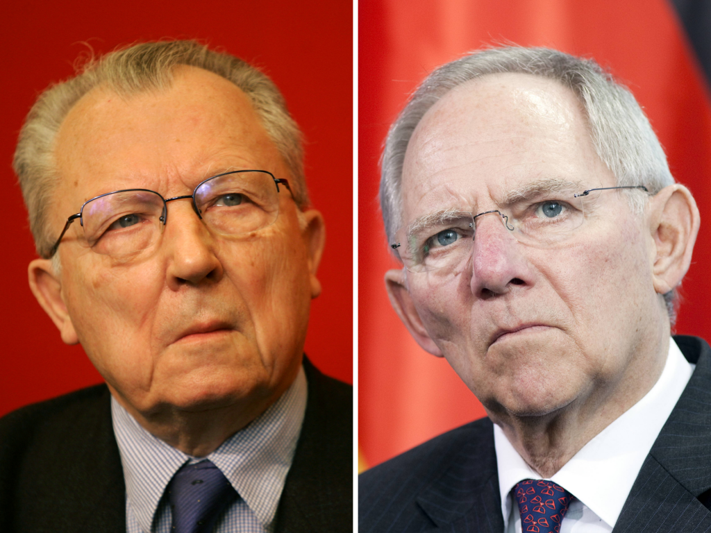 Delors and Schäuble leave melancholic legacies for Europe. Now no one is left in charge.