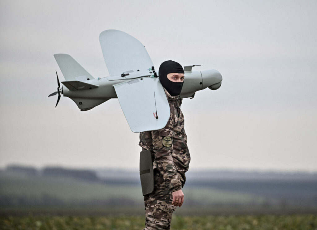 Outgunned Ukraine bets on drones as Russian invasion enters third year