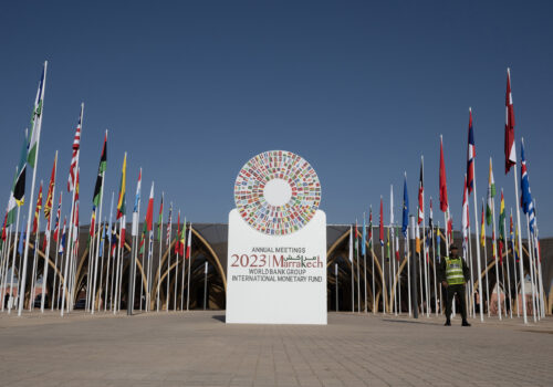 World Bank-IMF Meeting in Marrakesh