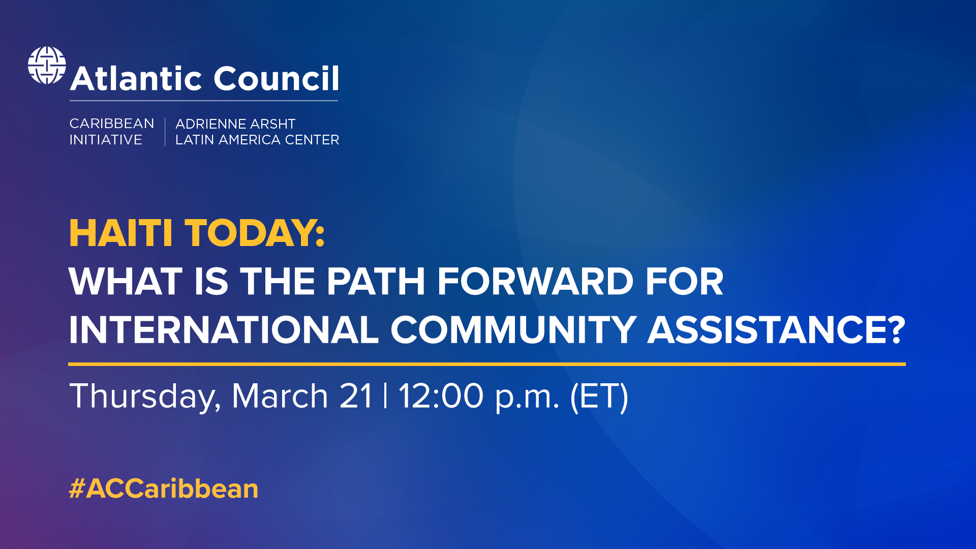 Haiti today: What is the path forward for international community