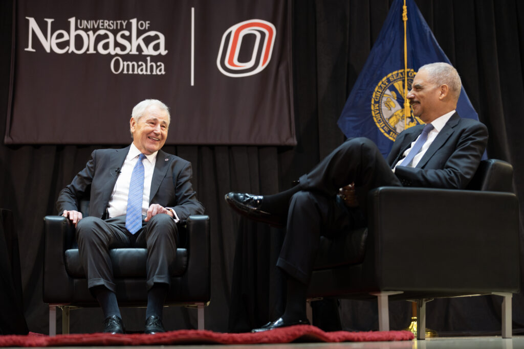 Chuck Hagel and Eric Holder on Ukraine, Israel, and the US-led world order