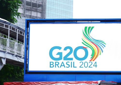 Brazil G20 bilboard