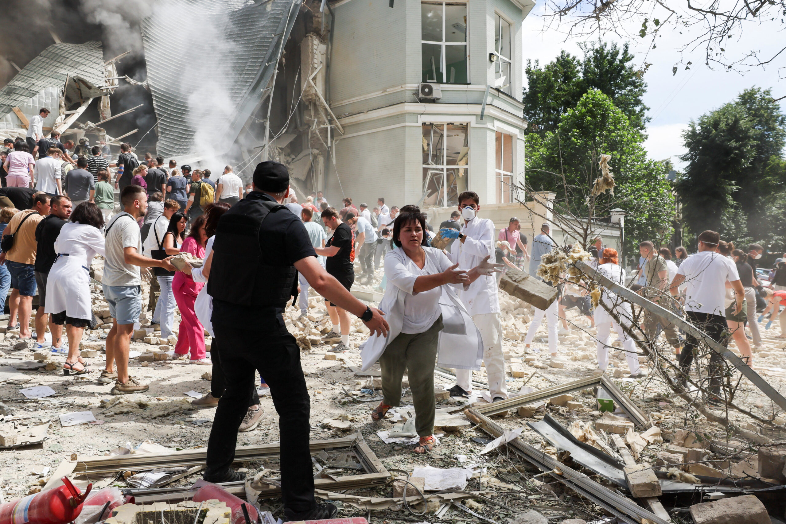 Hospital bombing was latest act in Russia’s war on Ukrainian healthcare