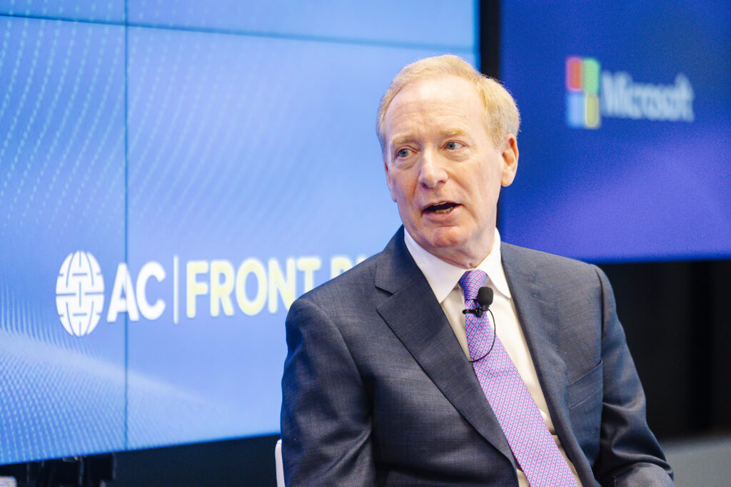 Microsoft President Brad Smith pledges to safeguard the company’s operations in Europe—and respect Europe’s laws