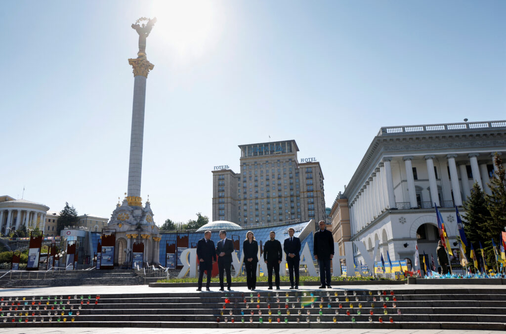 Modern Ukraine’s national journey can be traced on Kyiv’s central square