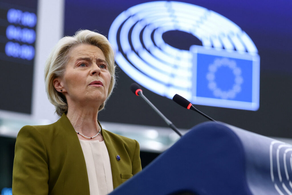 Von der Leyen’s stirring message to Europe: Fight to survive