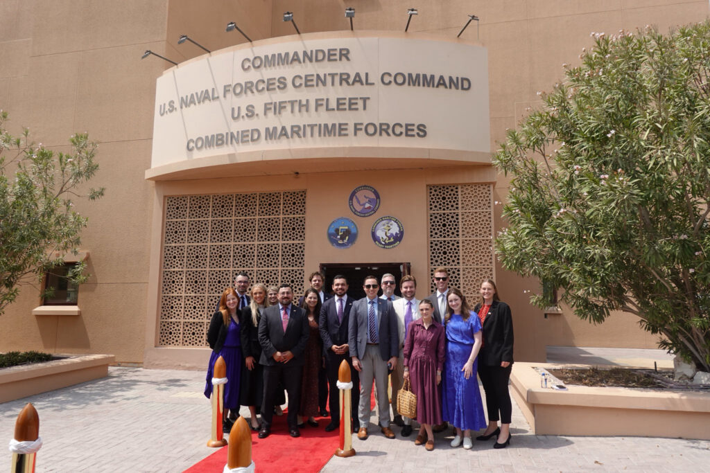 Representatives of the N7 Initiative, a partnership between the Atlantic Council and Jeffrey M. Talpins Foundation, in Manama, Bahrain. Credit: The N7 Initiative