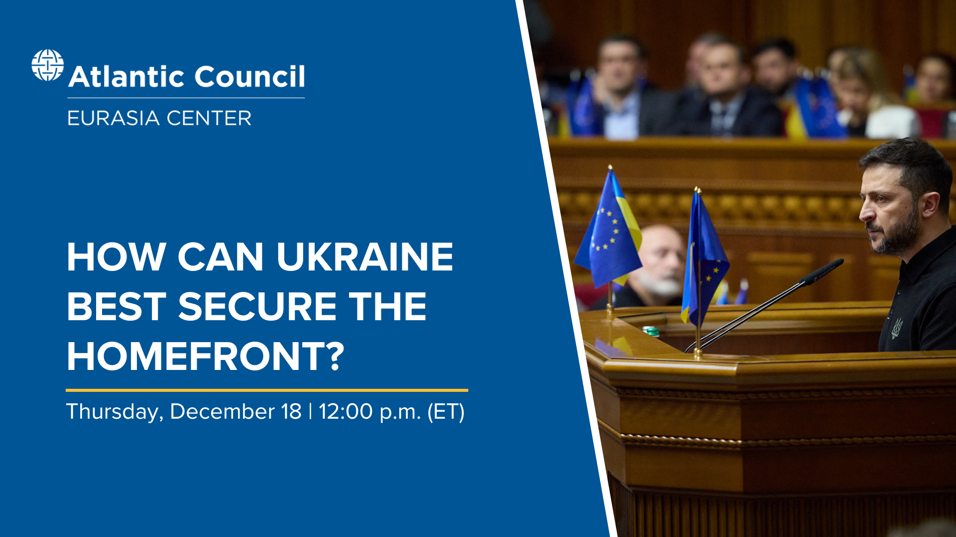 How can Ukraine best secure the homefront? - Atlantic Council