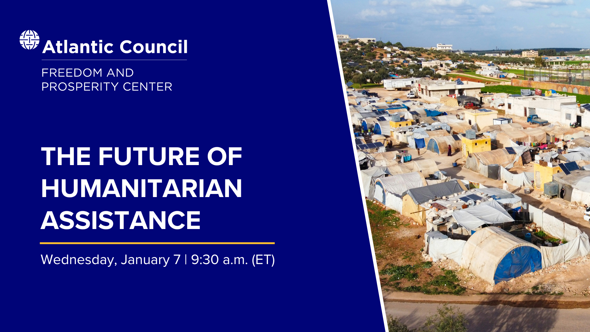 The future of humanitarian assistance - Atlantic Council