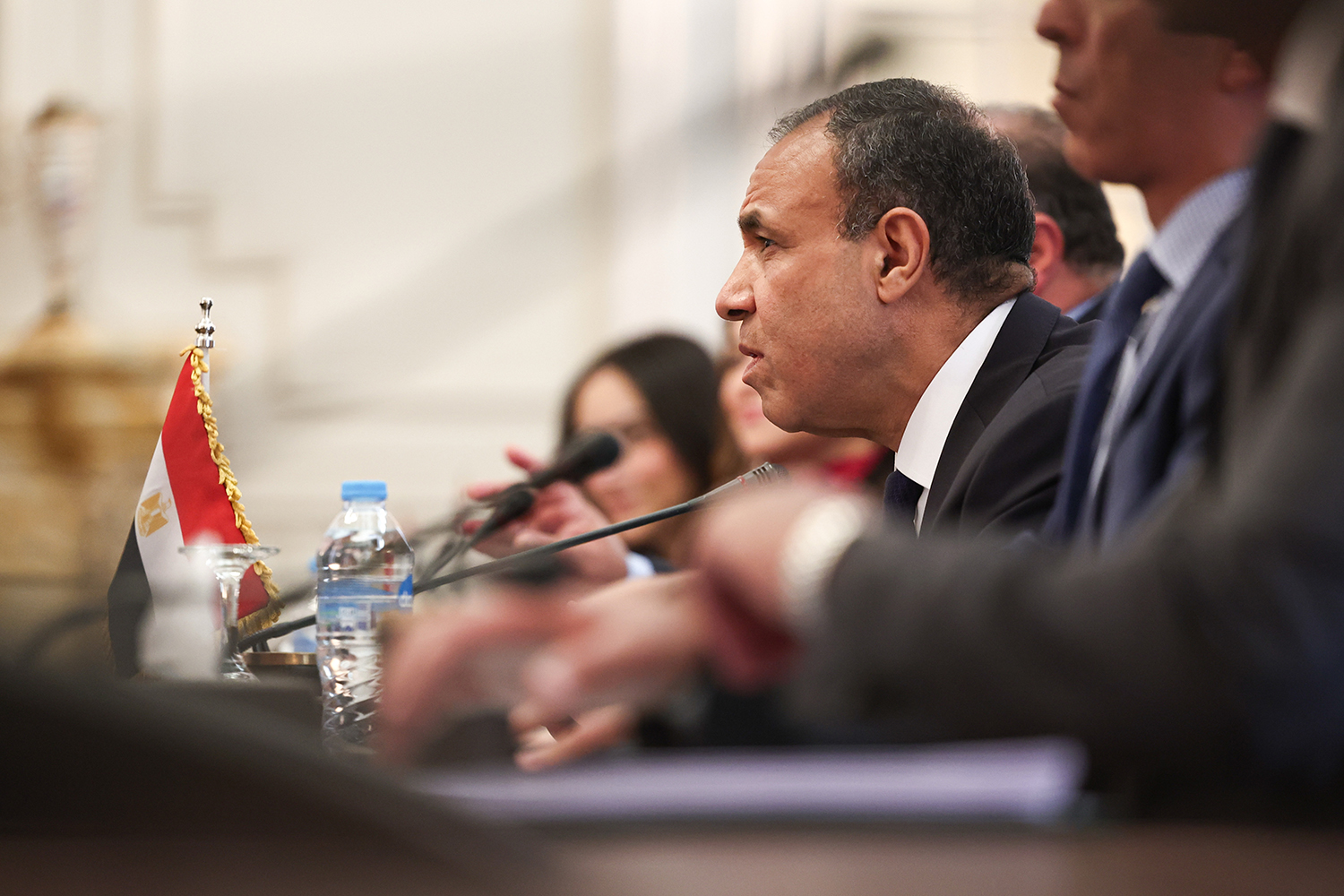 Egypt’s foreign minister: One cannot secure waterways ‘while ignoring the political order of the states’ along the shore