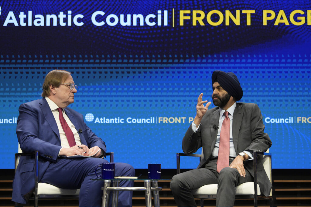 Ajay Banga on responding to this economic crisis: ‘Focus on policies’ that ‘create jobs’