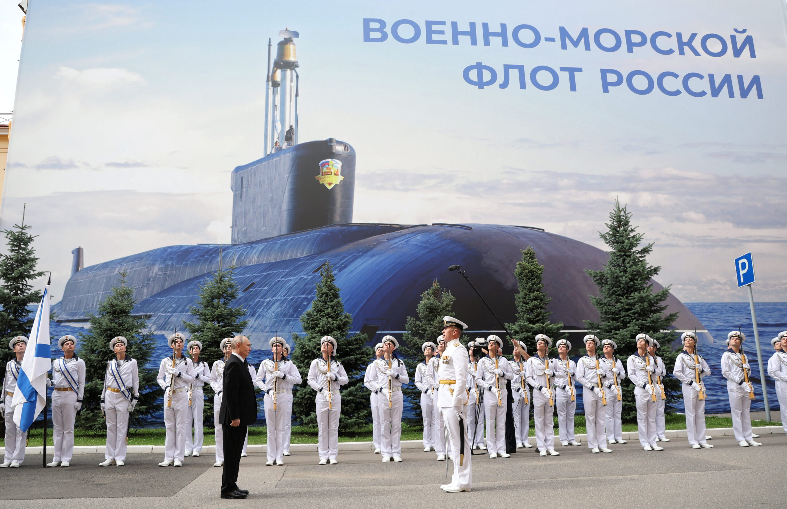 Putin’s pitiful naval parade highlights his inability to stop Ukrainian drones