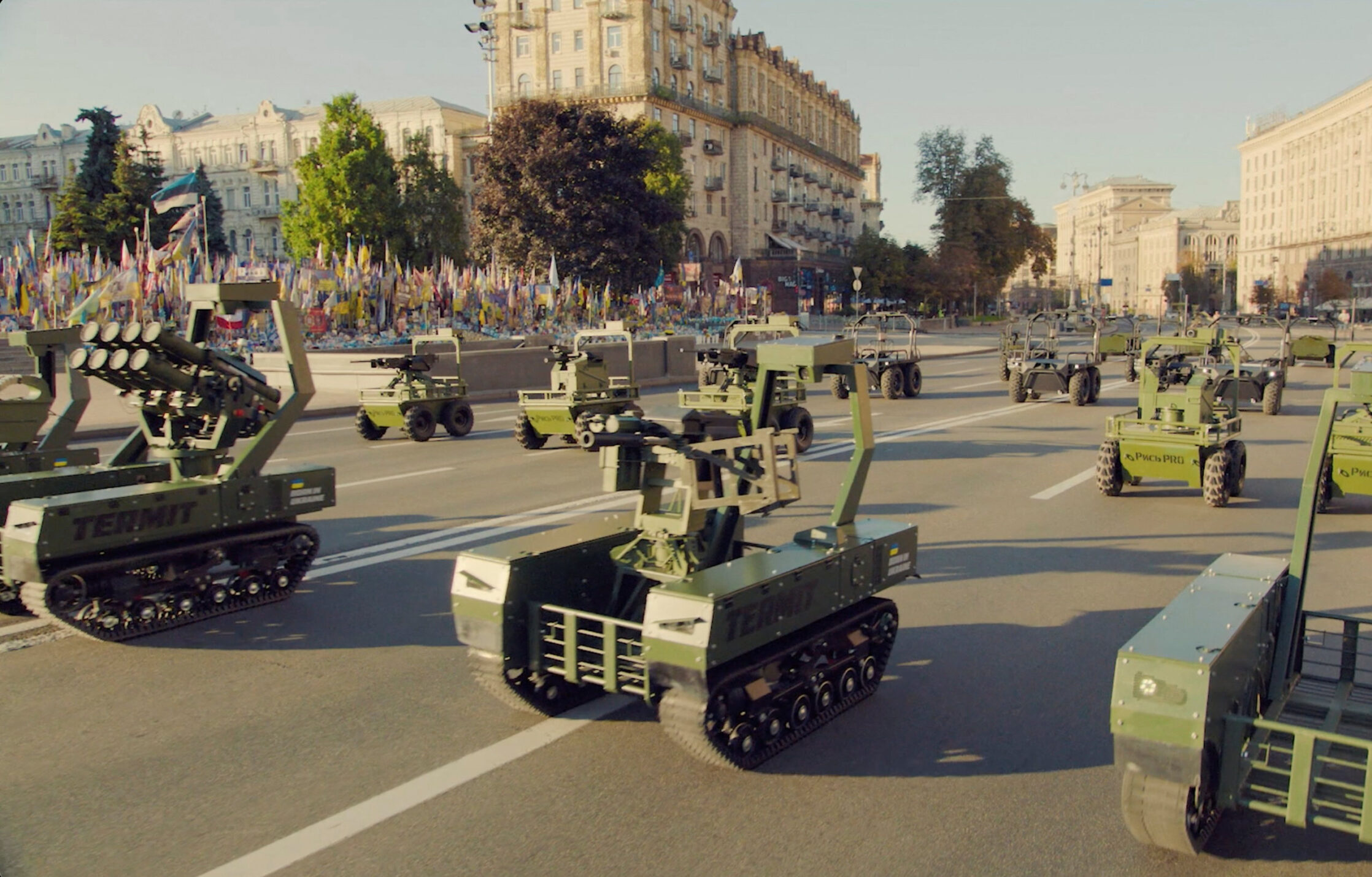 Drone parade showcases Ukraine's remarkable military transformation
