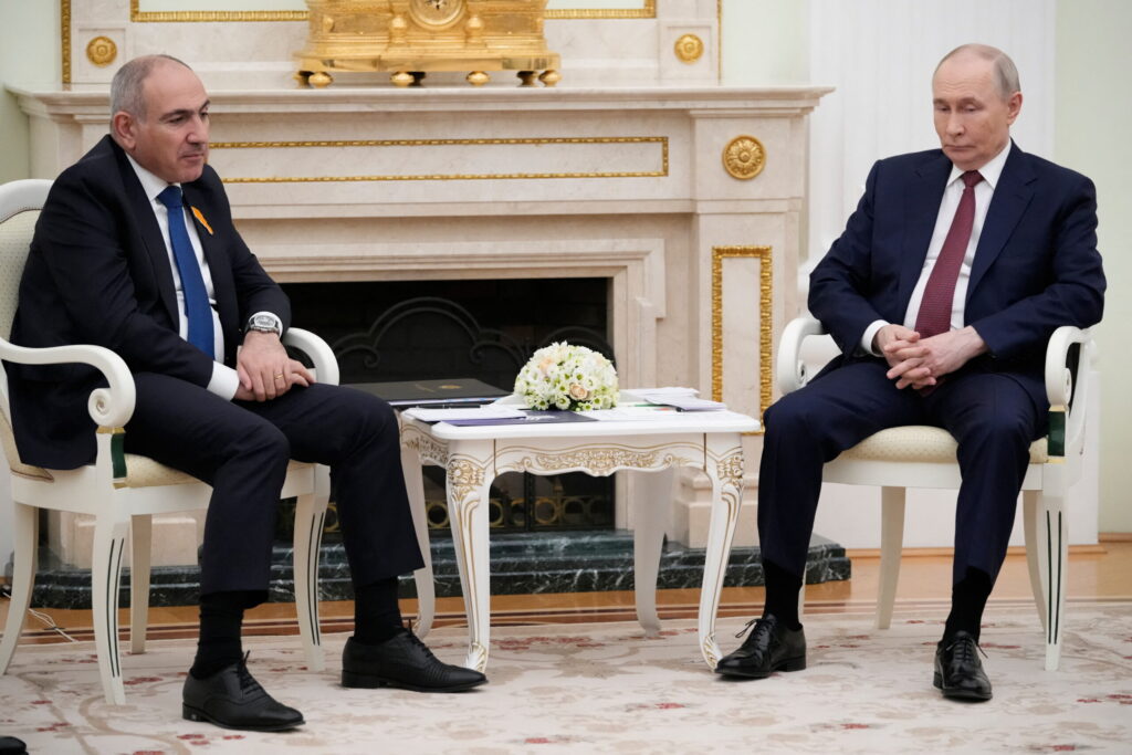 With Putin overextended in Ukraine, Armenia is turning away from Russia