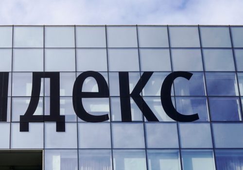 The logo of Russian internet group Yandex is pictured at the company’s headquarter in Moscow, Russia, October 4, 2018. (Source: REUTERS/Shamil Zhumatov)